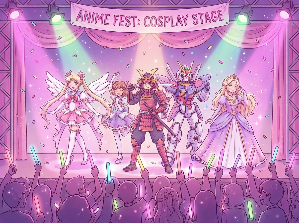 探花cosplay与二次元展示